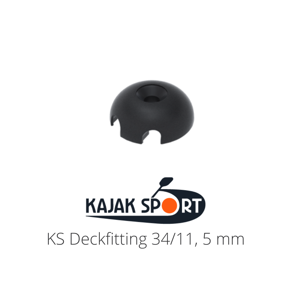 Deckfitting 34/11 ø 5 mm, 4 pcs