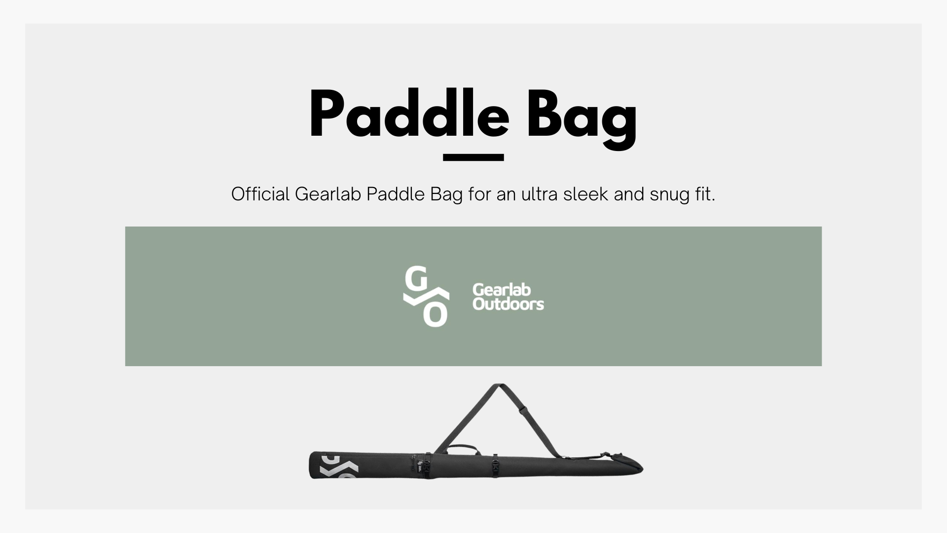 Paddle Bag